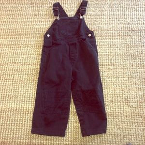 3t boys navy brushed twill Dockers preppy overalls